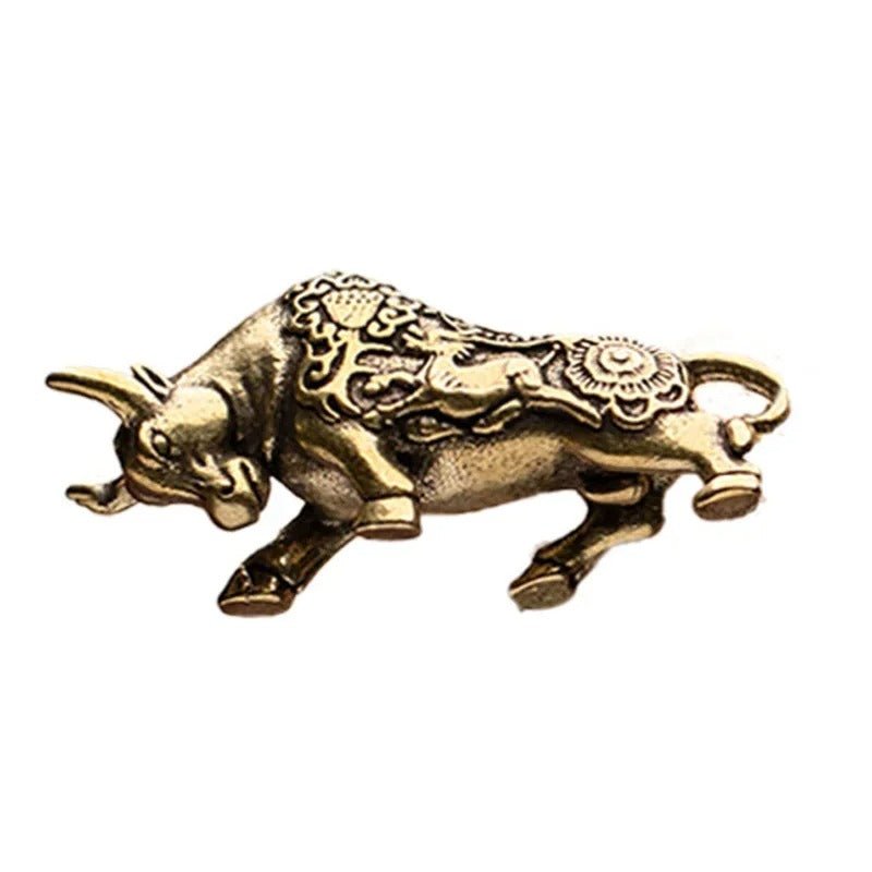 Brass Lucky Bull