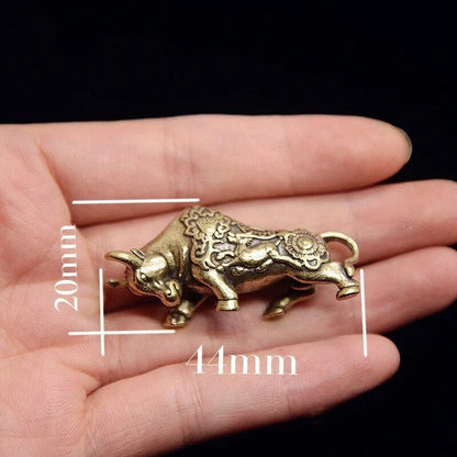 Brass Lucky Bull